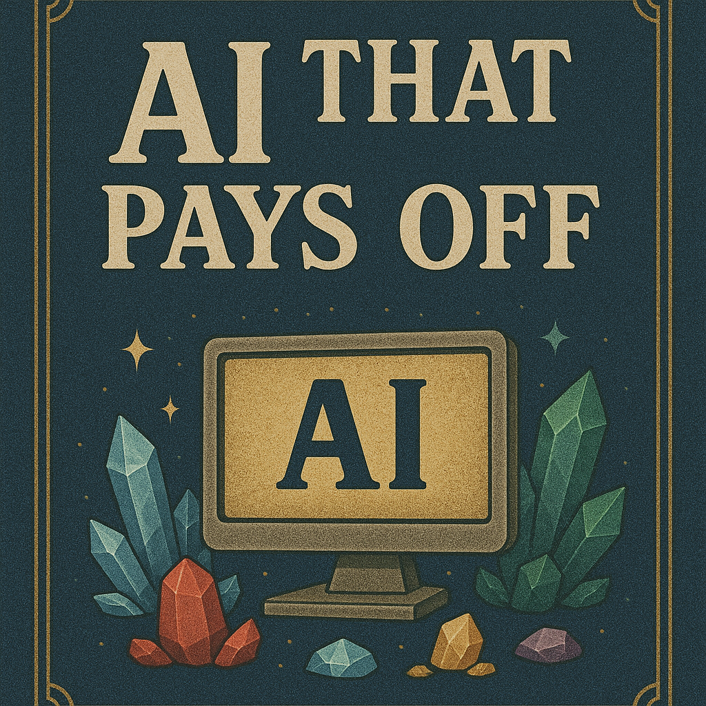AI That Pays Off