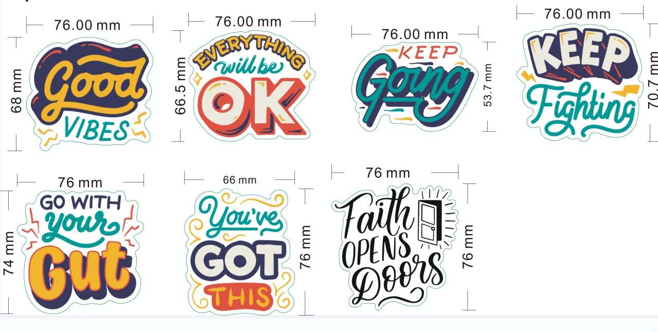 7 Uplifting Stickers