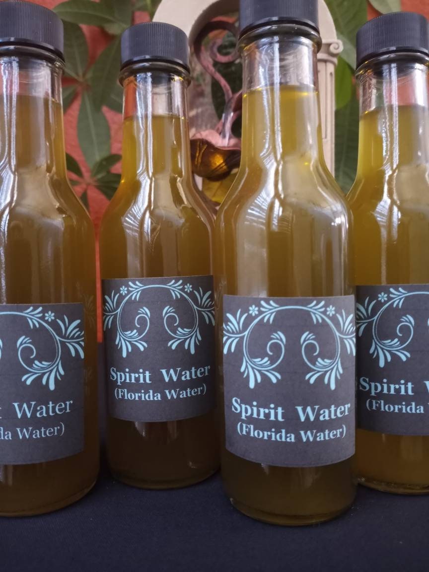 100% All Natural Spirit Water, Florida water, house cleaning, spiritual cleansing 5 oz.